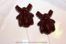1304 Black Widow Spider Chocolate or Hard Candy Lollipop Mold